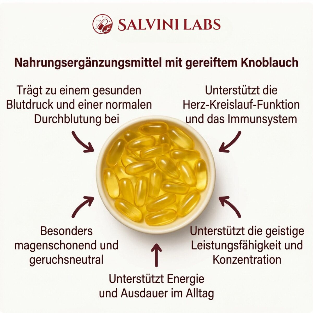 Salvini Labs - Odorless Aged Garlic