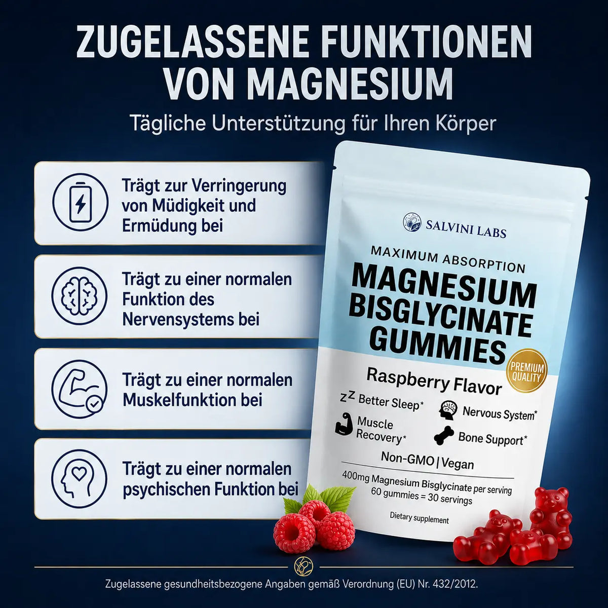 Salvini Labs - Magnesium Gummies